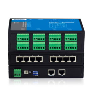 3onedata NP308T 8-port RS-232/422/485 Serial Device Server, 10/100TX
